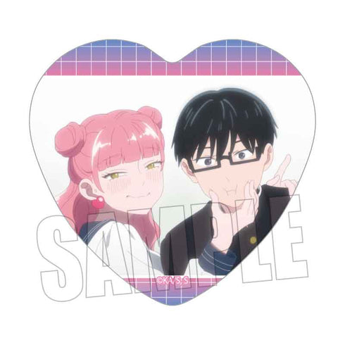 『正反対な君と僕』メモリーズハート缶バッジ /鈴木&谷B