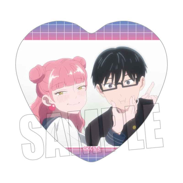 『正反対な君と僕』メモリーズハート缶バッジ /鈴木&谷B