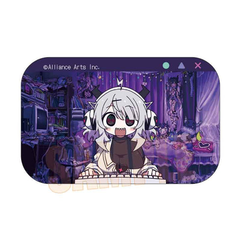 『ゆんゆん電波シンドローム』スクエア缶バッジ /QちゃんA
