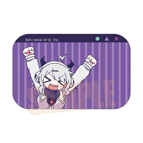 『ゆんゆん電波シンドローム』スクエア缶バッジ /QちゃんB