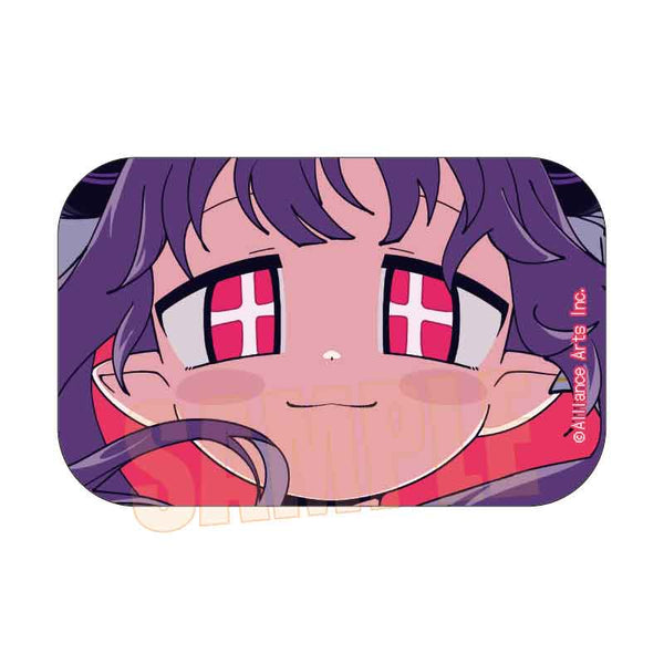 『ゆんゆん電波シンドローム』スクエア缶バッジ /ゆんゆんC