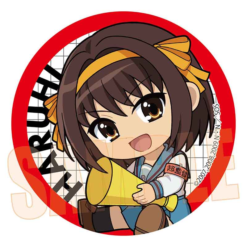 涼宮ハルヒの憂鬱』トレーディング缶バッジ /ぎゅぎゅっと【BOX