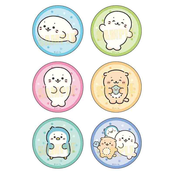 『しろたん』トレーディング缶バッジ【BOX】