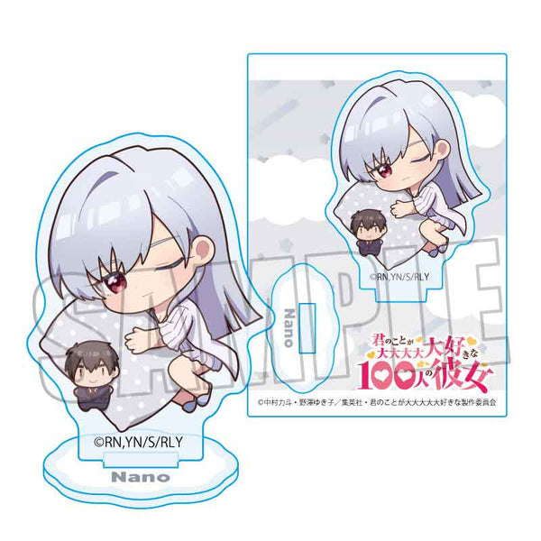 『君のことが大大大大大好きな100人の彼女』ぎゅぎゅっとミニスタンド /栄逢凪乃 おやすみver.