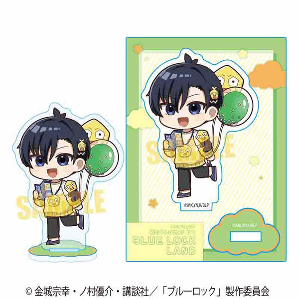 『ブルーロック』ミニスタンド /潔 世一(Welcome to BLUE LOCK LAND★)