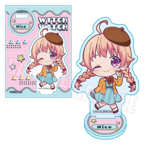 『ウィッチウォッチ』ミニスタンド /若月 ニコ レトロポップver.