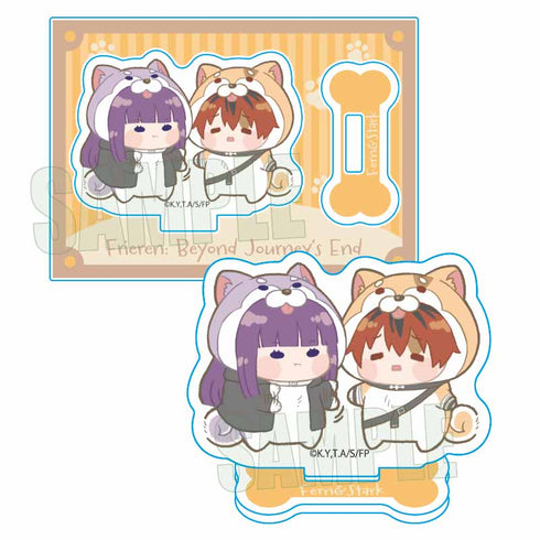 『葬送のフリーレン』もふまにあミニスタンド /フェルン&シュタルク