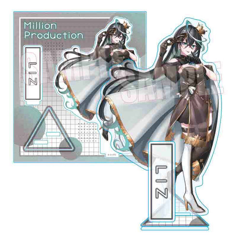 "MiliPro" Acrylic Stand / Rizu on a Rainy Night