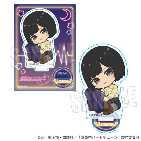 "Midnight Heart Tune" Compact Mini Stand / Lemon Ando
