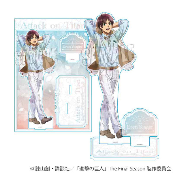 『進撃の巨人The Final Season』MEGAアクリルスタンド /エレン・イェーガー(Nemophila)