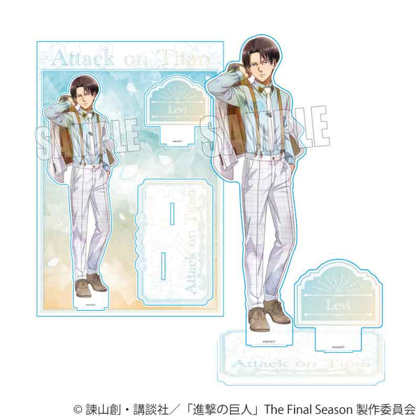『進撃の巨人The Final Season』MEGAアクリルスタンド /リヴァイ(Nemophila)