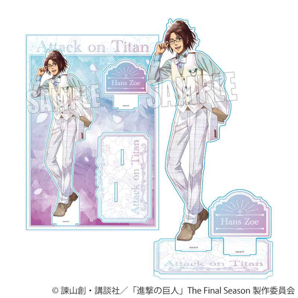 『進撃の巨人The Final Season』MEGAアクリルスタンド /ハンジ・ゾエ(Nemophila)