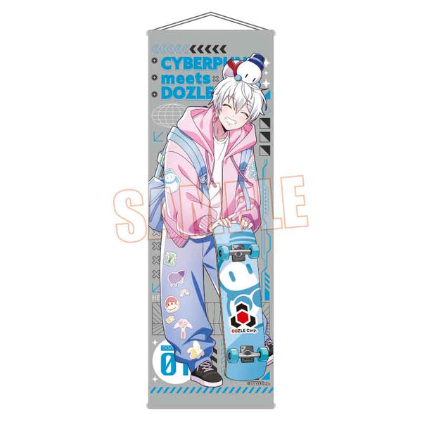『ドズル社』スリムタペストリー /おらふくん(CYBERPUNK meets DOZLE Corp.)