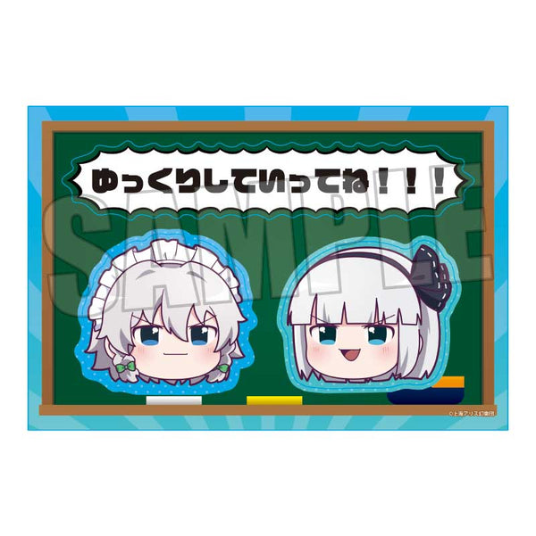 『東方Project』ステッカー /魂魄 妖夢&十六夜 咲夜(ゆっくり)【202509再販】