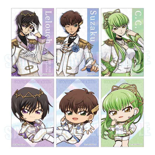 《Code Geass:反叛的鲁路修》收藏贴纸 / 偶像【BOX】