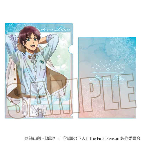 『進撃の巨人The Final Season』クリアファイル /エレン・イェーガー(Nemophila)