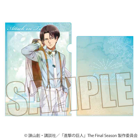 『進撃の巨人The Final Season』クリアファイル /リヴァイ(Nemophila)