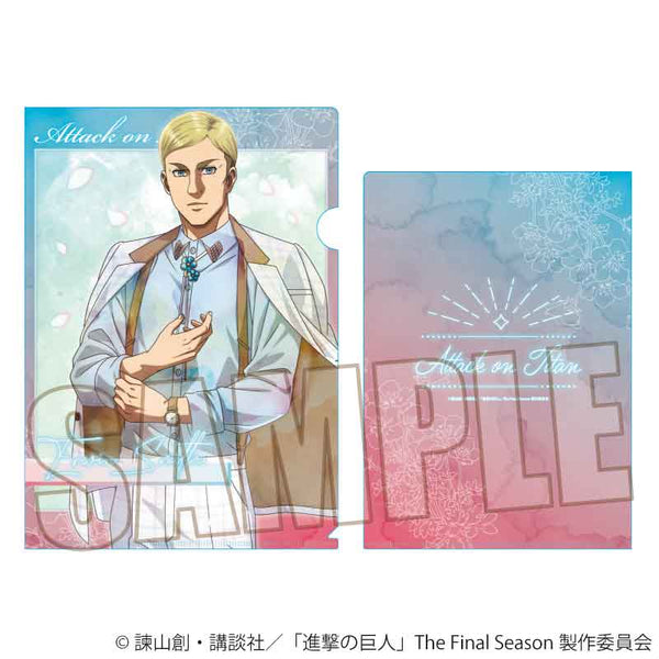 『進撃の巨人The Final Season』クリアファイル /エルヴィン・スミス(Nemophila)