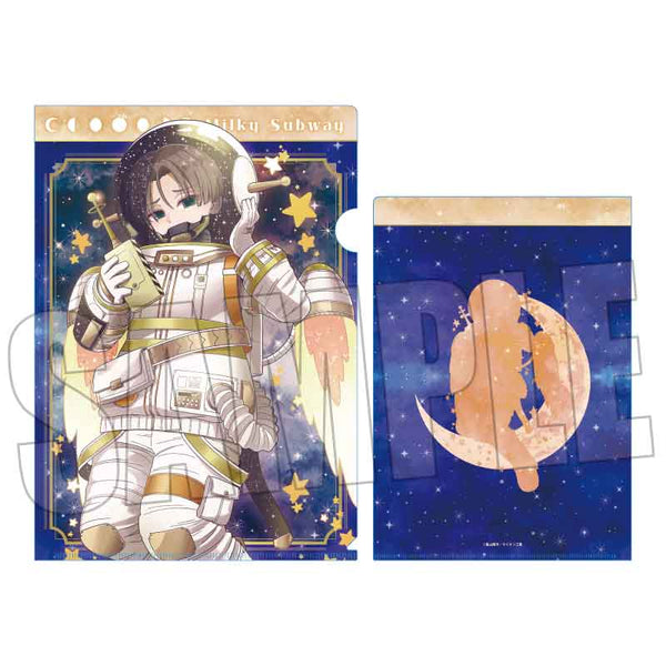 『銀河特急 ミルキー☆サブウェイ』クリアファイル /カート(ユニバース)
