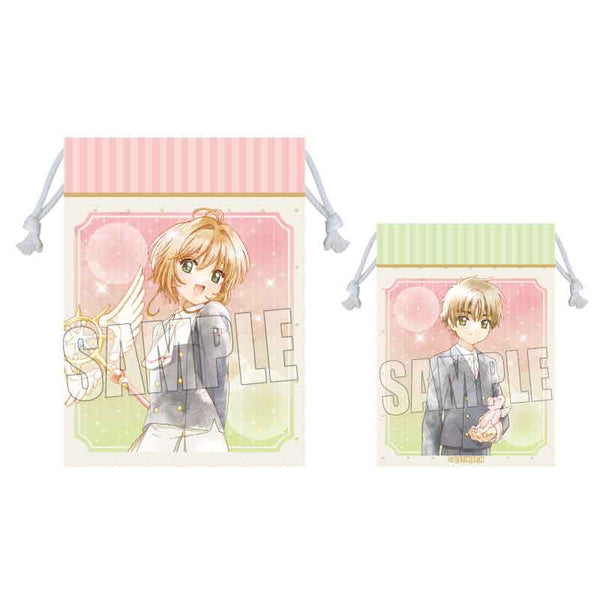 『カードキャプターさくら25』巾着 /木之本 桜&李 小狼