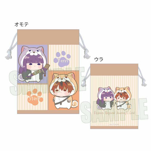 『葬送のフリーレン』もふまにあ巾着 /B