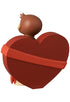 『おさるのジョージ』UDF Curious George w/ Heart