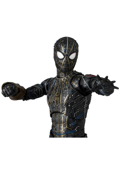 《蜘蛛人》MAFEX 黑金戰衣