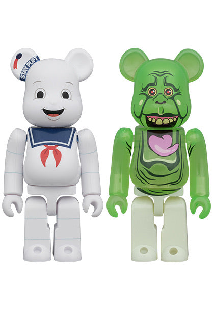 『BE@RBRICK』史泰普棉花糖人 & 史萊姆 2入組