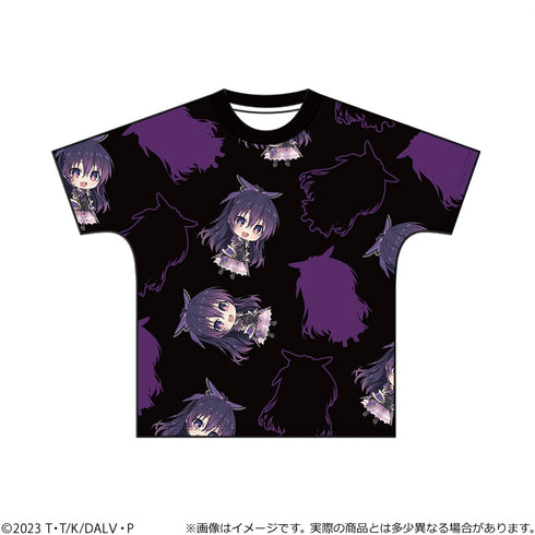 『デート・ア・ライブV』フルグラフィックTシャツ 夜刀神十香 L