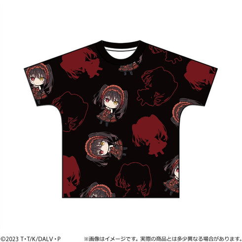 『デート・ア・ライブV』フルグラフィックTシャツ 時崎狂三 L