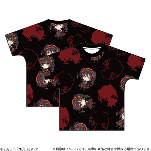『デート・ア・ライブV』フルグラフィックTシャツ 時崎狂三 XL