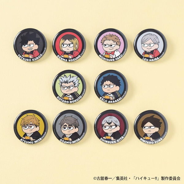 『ハイキュー!!』ジロリ 缶バッジ 春高【BOX】