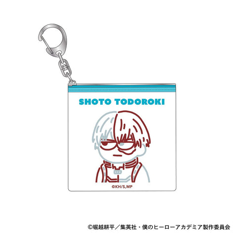 『僕のヒーローアカデミア』ジロリ PVCミニケース-ラインアートVer.- 轟焦凍