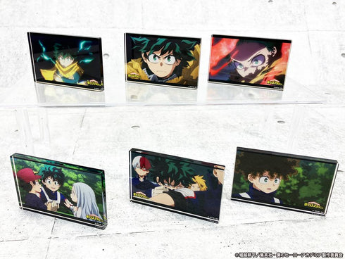 『僕のヒーローアカデミア』TD場面写アクリルブロック-緑谷出久Ver.-【BOX】