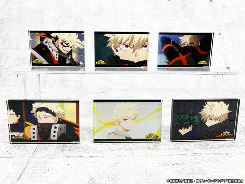 『僕のヒーローアカデミア』TD場面写アクリルブロック-爆豪勝己Ver.-【BOX】
