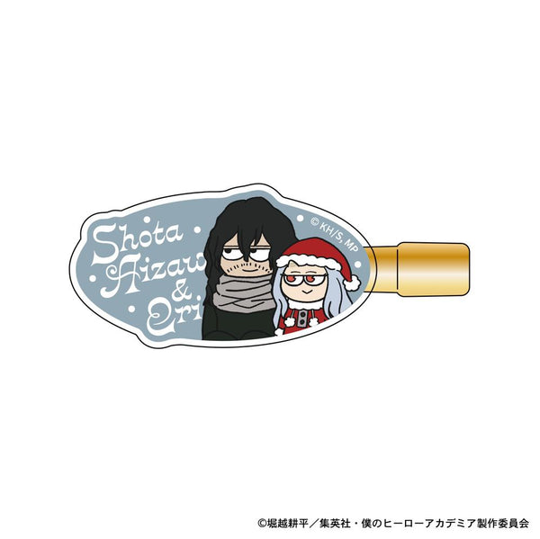 『僕のヒーローアカデミア』ジロリ ヘアクリップ ークリスマスVer.- 相澤&エリ