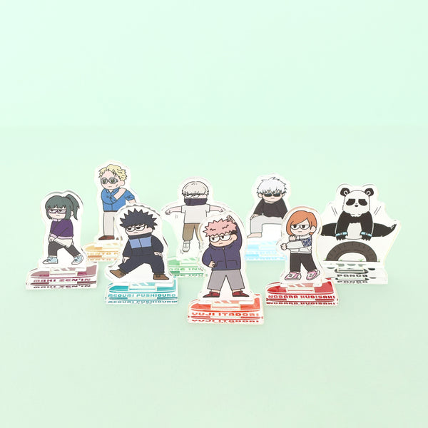 『呪術廻戦』ジロリTDミニアクリルスタンド(全8種)~体操ver~ BOX