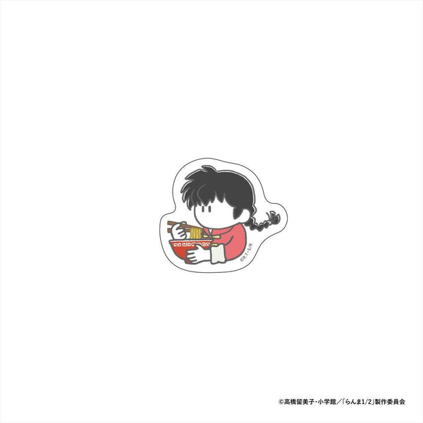 『らんま1/2』いただきますダイカットステッカー 早乙女乱馬