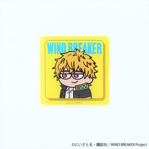 『WIND BREAKER』ジロリ アクリルステッカー 楡井秋彦