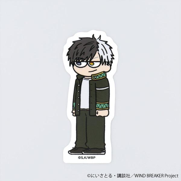 『WIND BREAKER』ジロリ ダイカットステッカー 桜遥