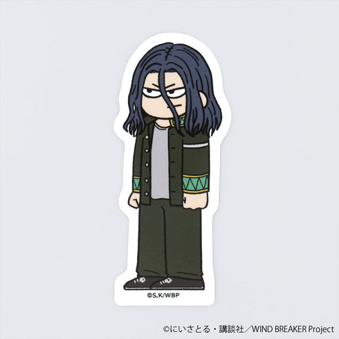 『WIND BREAKER』ジロリ ダイカットステッカー 杉下京太郎