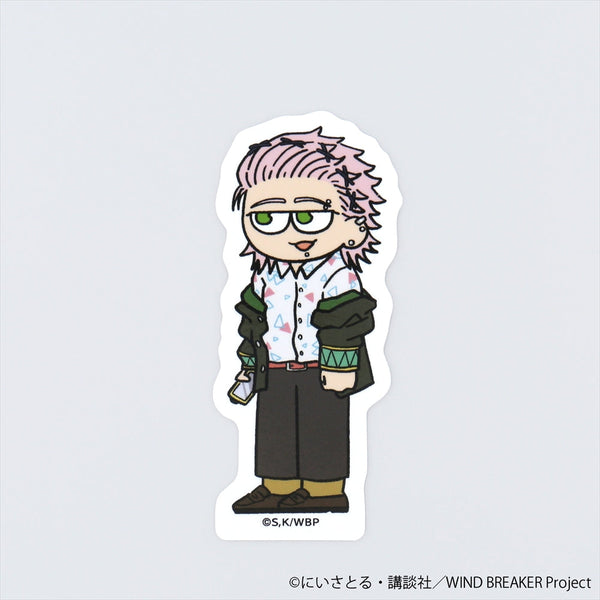 『WIND BREAKER』ジロリ ダイカットステッカー 桐生三輝
