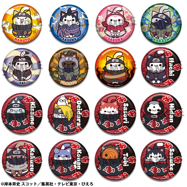 『NARUTO-ナルト- 疾風伝』MEGA CAT PROJECT ニャルト! 缶バッジコレクション 2【BOX】