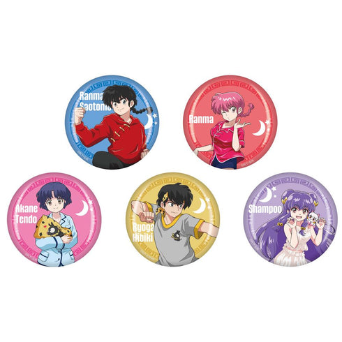 『らんま1/2』トレーディング缶バッジ 全5種【BOX】