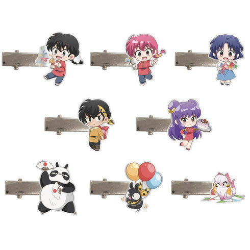 『らんま1/2』トレーディングミニヘアクリップ 全8種【BOX】