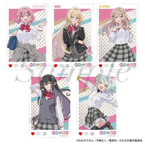 『わたしが恋人になれるわけないじゃん、ムリムリ!(※ムリじゃなかった!?)』SNS風ミニブロマイドセット