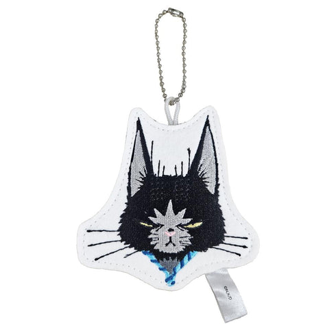 『出禁のモグラ』刺繍キーホルダー (ナベシマ)