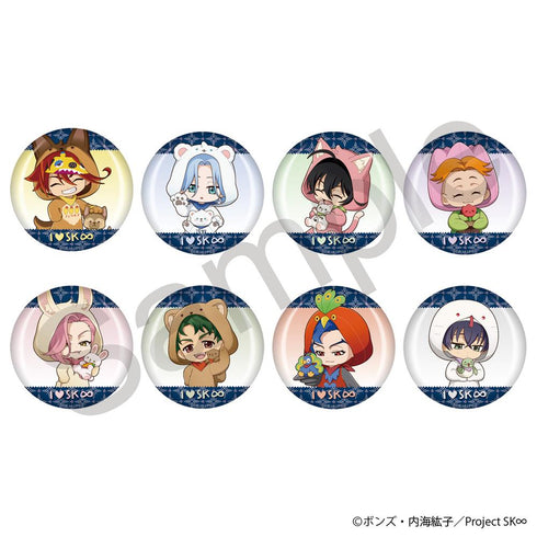 『SK∞ エスケーエイト』トレーディング缶バッジ mini STORE ver. 全8種【BOX】
