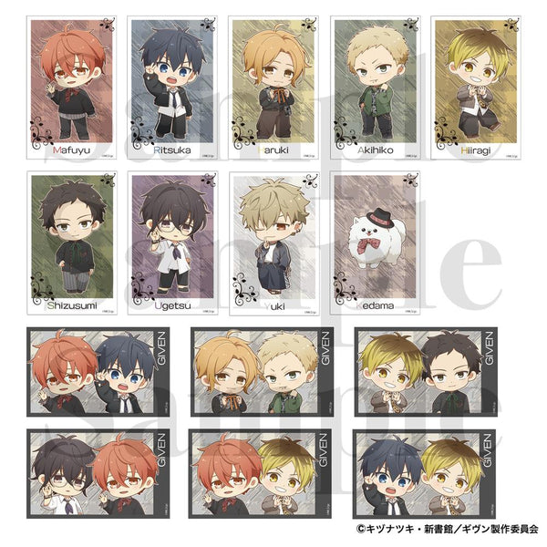 『ギヴン 海へ』トレーディングミニブロマイド 〈RIBBON&TIE〉全15種【BOX】