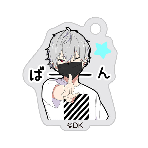 『〇〇男子project』ミニプチキーホルダー 口無銀河C